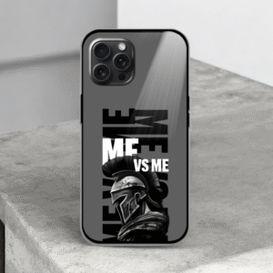 Me vs Me Glossy Metal TPU Mobile Case