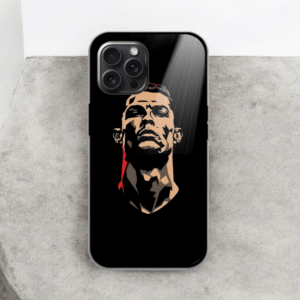 Ronaldo CR7 Glossy Metal TPU Mobile Case