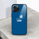 You Can Glossy Metal TPU Mobile Case