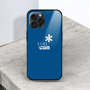 You Can Glossy Metal TPU Mobile Case