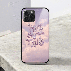 You Got This Glossy Metal TPU Mobile Case