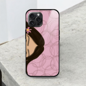 Pinterest Find Girl Glossy Metal TPU Mobile Case