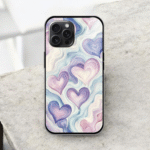 Pintrest Find Heart Glossy Metal TPU Mobile Case