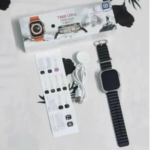 T800 Ultra Smartwatch with 1.9” Display, Bluetooth Calling, 123 Sports Modes & Health Tracking