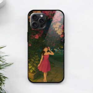 Ghibli Art Glossy Metal TPU Mobile Case