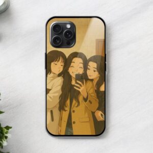 Ghibli Art Glossy Metal TPU Mobile Case