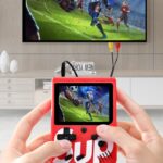SUP Handheld Game Console Classic Retro Video Game Colorful LCD Screen USB Rechargeable Portable Game Console with Classic Old Games Toy Gift for Kids & Adult