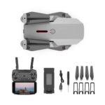 E88 Drone with 4k Camera Foldable 1080P HD Drone with FPV Live Video, Smart Gestures Selfie, Altitude, Off/Landing, Car 3D Series Flips, Headless Shade Mode, Aerial Photography Sun (Multicolour)