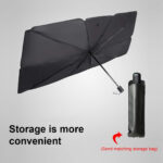 Windshield Cover,Umbrella Car Windshield Sun Shade for Car Front Window,Sun Protection & Heat Insulation Foldable,Full Cover Sun Shade for Most Vehicles