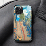 Anime Town Glossy Metal TPU Mobile Case