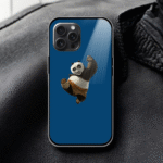 Kung Fu Panda  Glossy Metal TPU Mobile Case