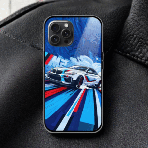 BMW Glossy Metal TPU Mobile Case