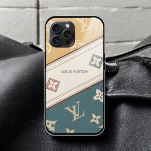 Louis Vuttion Glossy Metal TPU Mobile Case