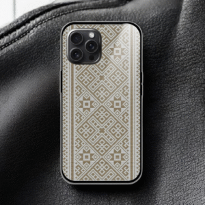 Pattern Glossy Metal TPU Mobile Case