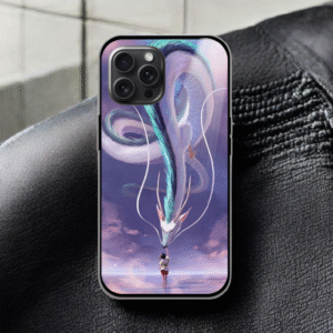 Dragon Glossy Metal TPU Mobile Case