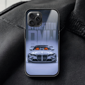 BMW Glossy Metal TPU Mobile Case