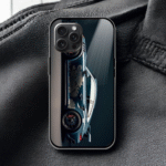 Porsche Glossy Metal TPU Mobile Case
