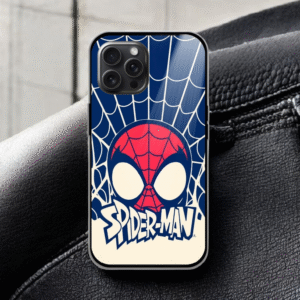 Spiderman Glossy Metal TPU Mobile Case