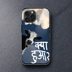 Kya Hua Glossy Metal TPU Mobile Case