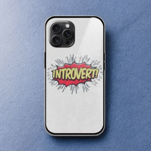 Introvert Glossy Metal TPU Mobile Case