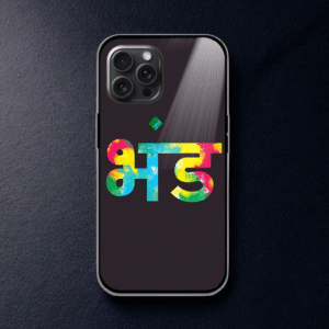 Bhand Glossy Metal TPU Mobile Case