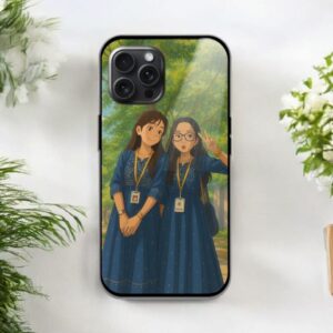 Ghibli Art Glossy Metal TPU Mobile Case