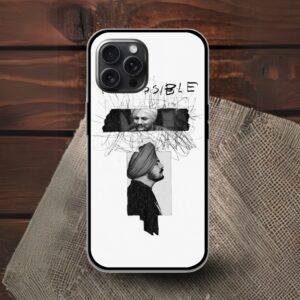 Sidhu Moosewala Glossy Metal TPU Mobile Case