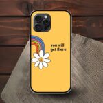 You Will Get There Glossy Metal TPU Mobile Case