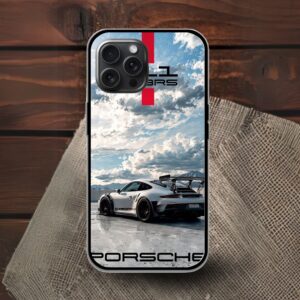 Porsche 911 Glossy Metal TPU Mobile Case