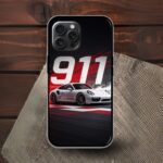 Porsche 911 Glossy Metal TPU Mobile Case