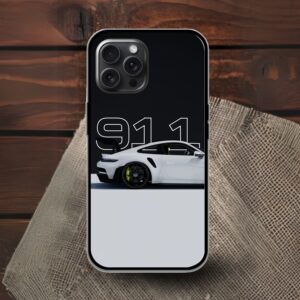 Porsche 911 Glossy Metal TPU Mobile Case