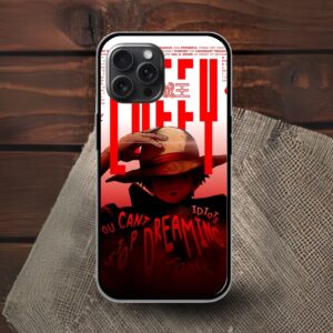 Luffy Glossy Metal TPU Mobile Case