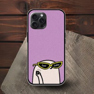 Weird Glossy Metal TPU Mobile Case