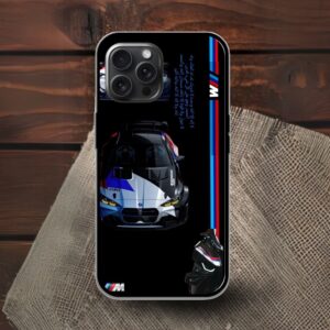 BMW Glossy Metal TPU Mobile Case
