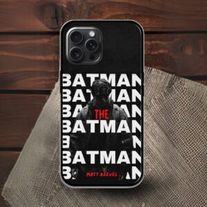 Batman Glossy Metal TPU Mobile Case