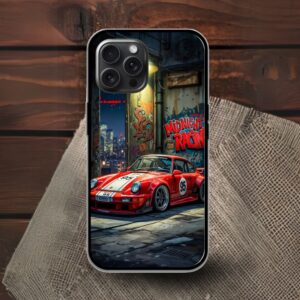 Porsche 95 Glossy Metal TPU Mobile Case