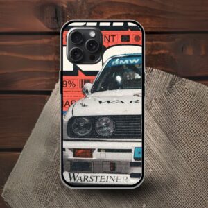 BMW Glossy Metal TPU Mobile Case
