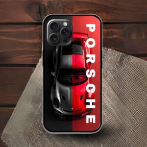 Porsche 911 Glossy Metal TPU Mobile Case