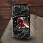 Spiderman Glossy Metal TPU Mobile Case