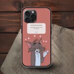 Tom Glossy Metal TPU Mobile Case