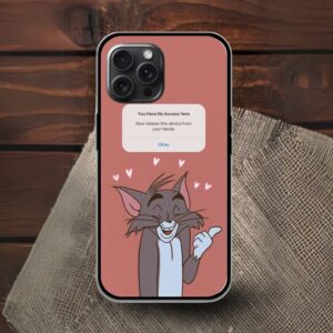 Tom Glossy Metal TPU Mobile Case