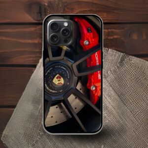 Porsche 911 Alloy Glossy Metal TPU Mobile Case