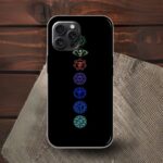 Karma Glossy Metal TPU Mobile Case