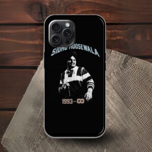 Sidhu Moosewala Glossy Metal TPU Mobile Case