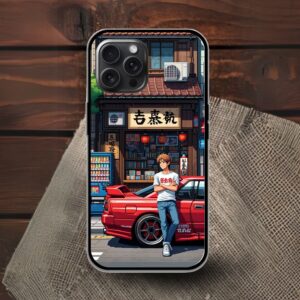 Tokyo Drift Glossy Metal TPU Mobile Case