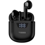 TAGG Liberty Buds Mini Truly Wireless in Ear Earbuds with Quad Mic, Fast Charge, Rich Bass, 13mm Dynamic Drivers (Black)