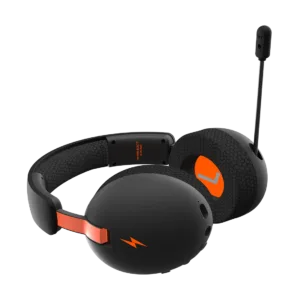 Fire-Boltt O-Prime, Newly launched Gaming Headphone Bluetooth V5.3, 100-hr Wireless use, a 50mm Driver, Cardioid mic. Game with 28ms Low Latency, and AUX Input for Wired Connection. (Black)