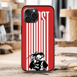 Ghost Glossy Metal TPU Mobile Case