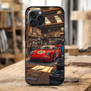 Porche 95 Glossy Metal TPU Mobile Case
