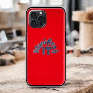 Manifest It Glossy Metal TPU Mobile Case